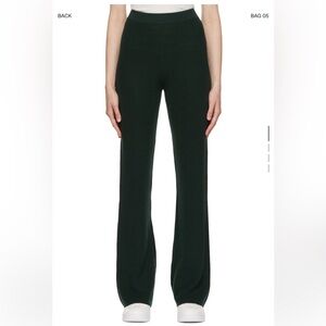 NWT A.P.C. Dark Green Wool sweater pants